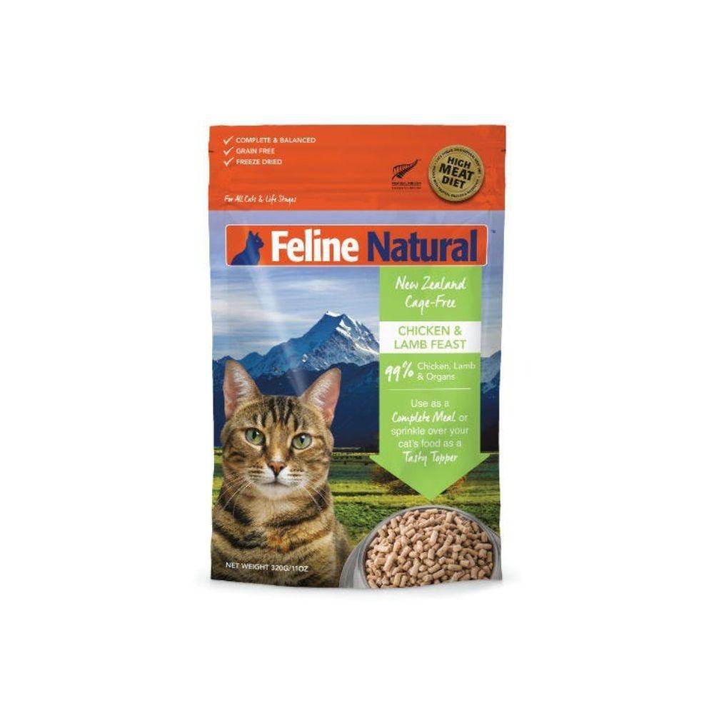 Feline Natural Raw Freeze-Dried Chicken & Lamb Feast