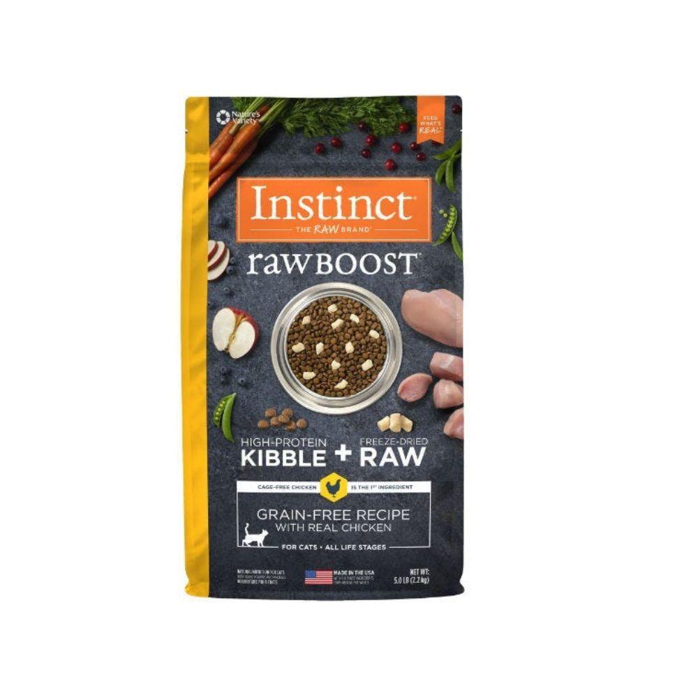 Instinct Raw Boost Grain-Free Recipe with Real Chicken for Cats