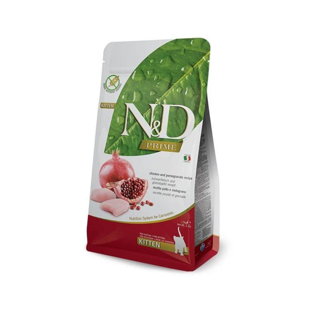 Farmina N&D Prime Kitten Cat Food - Chicken and Pomegranate