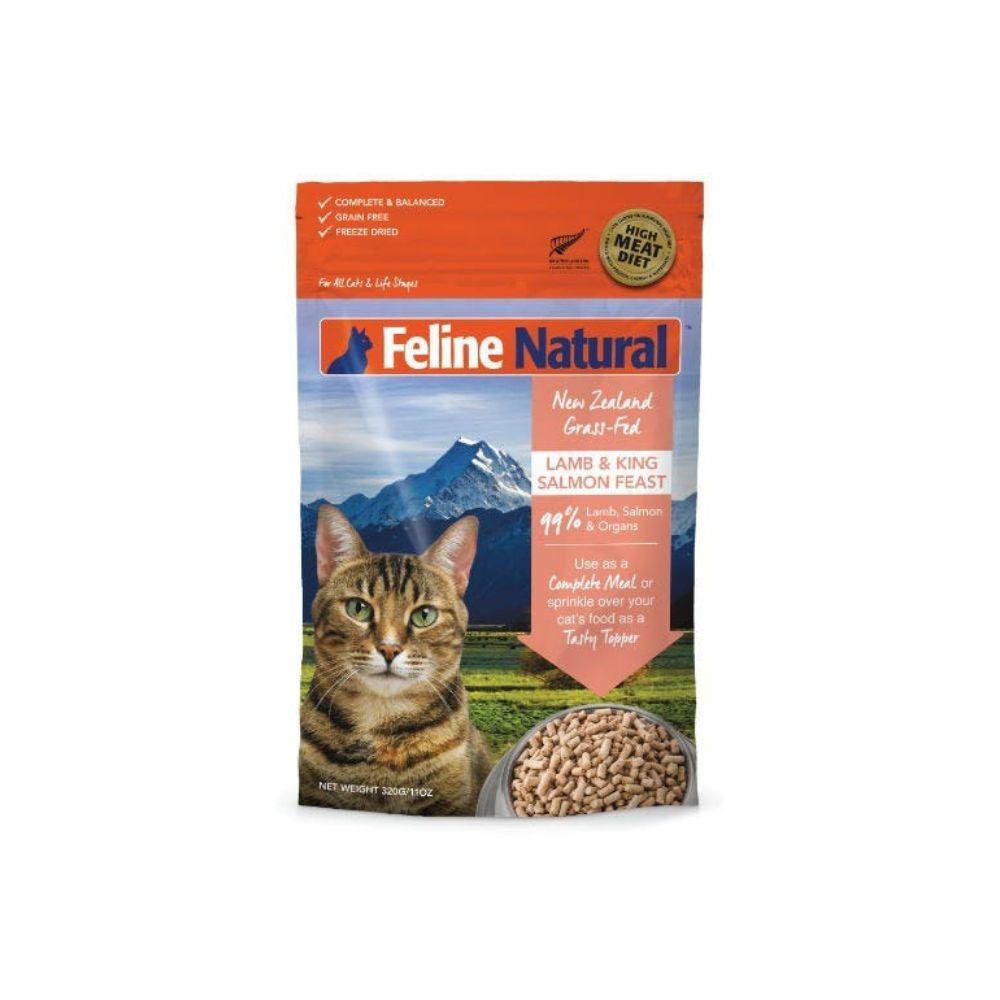 Feline Natural Raw Freeze-Dried Lamb & Salmon Feast