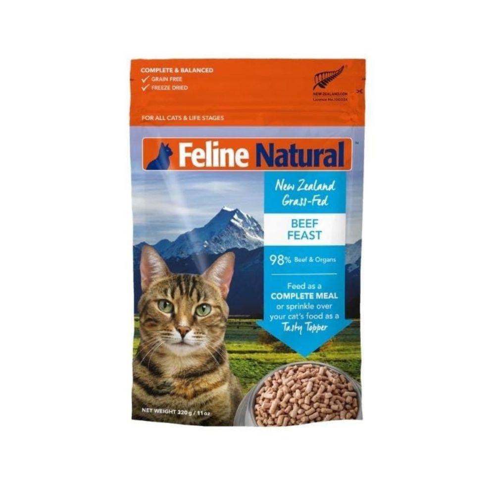Feline Natural Raw Freeze-Dried Beef Feast