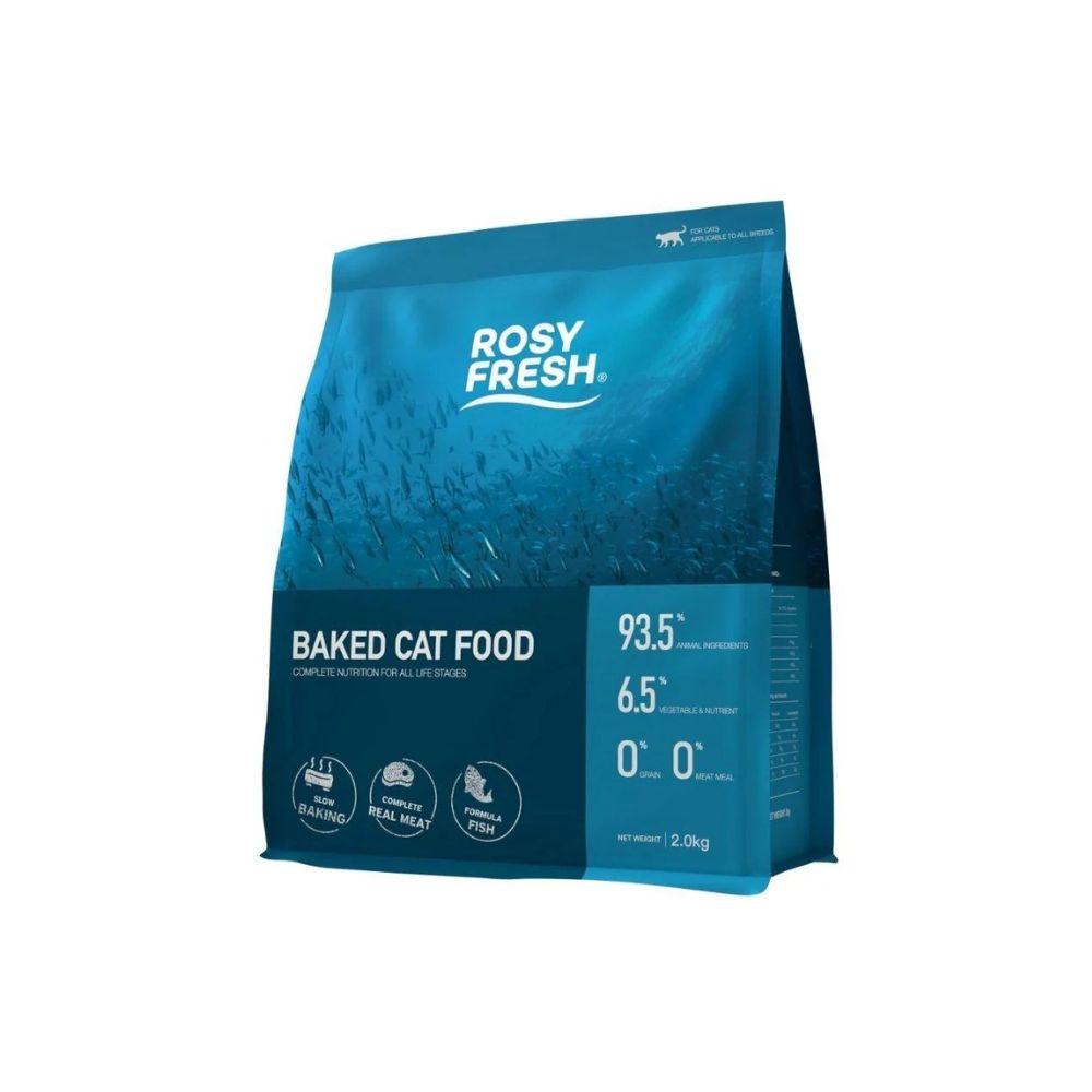 Rosy Fresh Ocean Fish & Chicken Recipe Baked All Life Stage Cat Dry Food