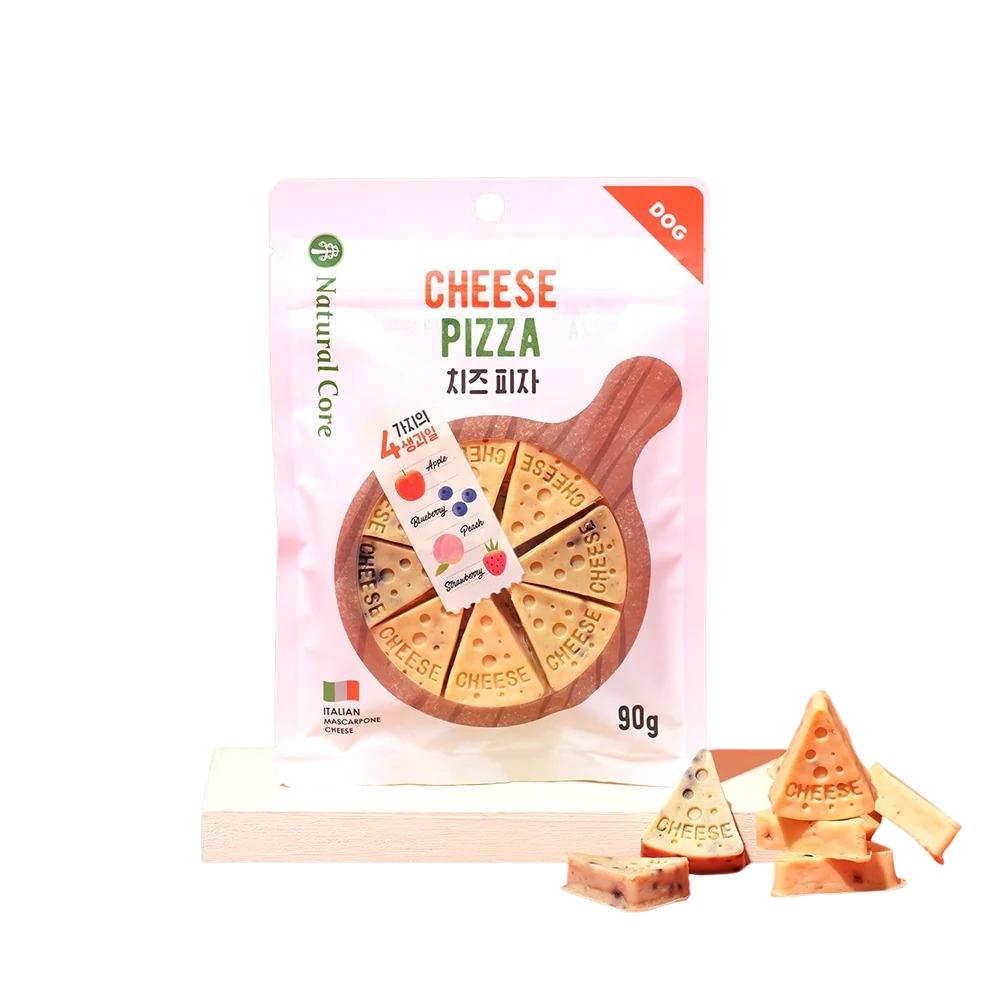 Natural Core 奶酪披萨狗零食 - 90g