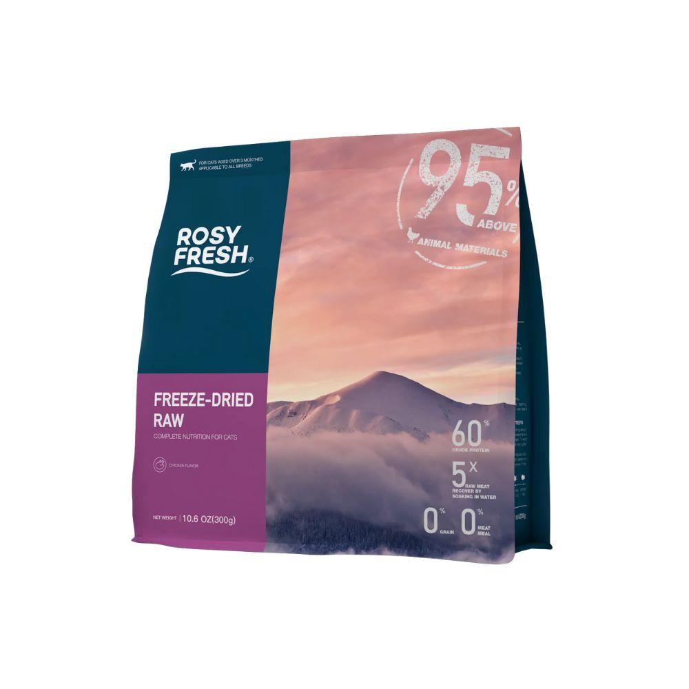 Rosy Fresh Chicken Recipe Raw Freeze-Dried Cat Food - 300g/Bag