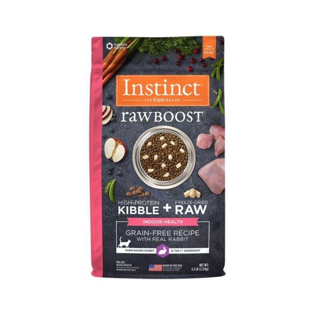Instinct Raw Boost Grain Free With Real Rabbit Indoor Health Cat