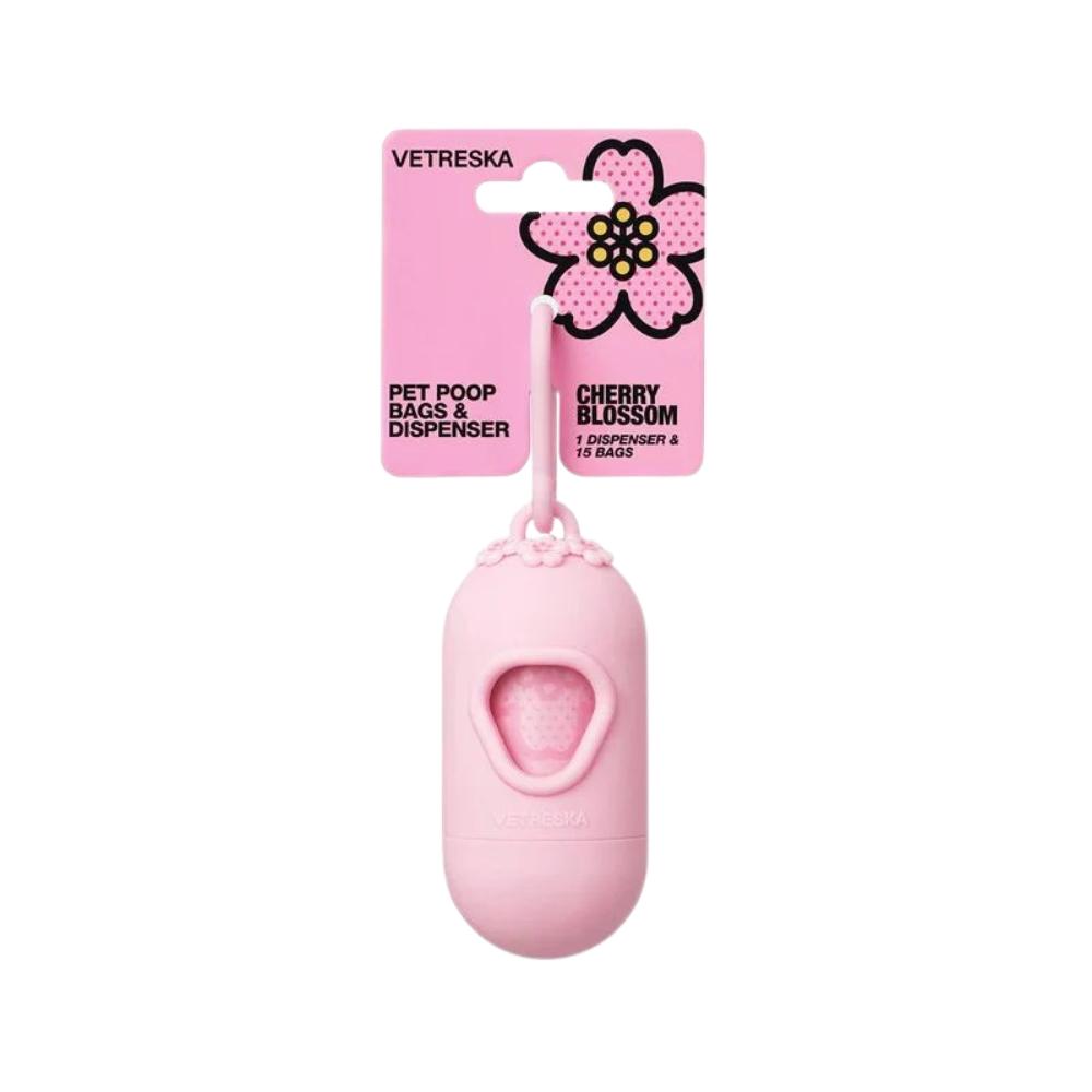 Vetreska未卡 樱花胶囊拾便器 户外出行文明遛狗必备粑粑袋 两种规格可选