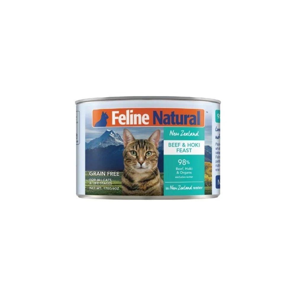 Feline Natural Beef & Hoki Feast Canned Cat Food