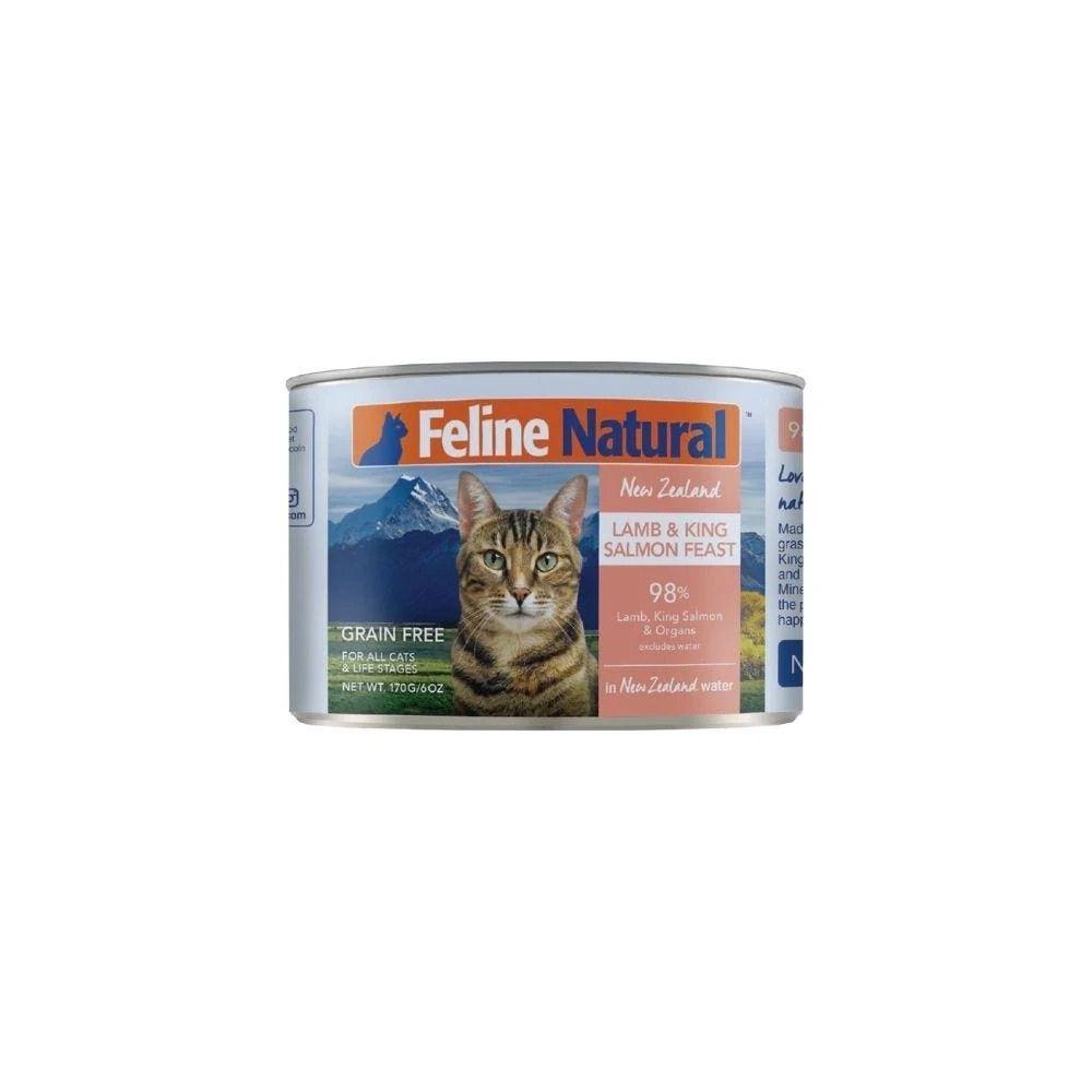 Feline Natural Lamb & King Salmon Feast Canned Cat Food