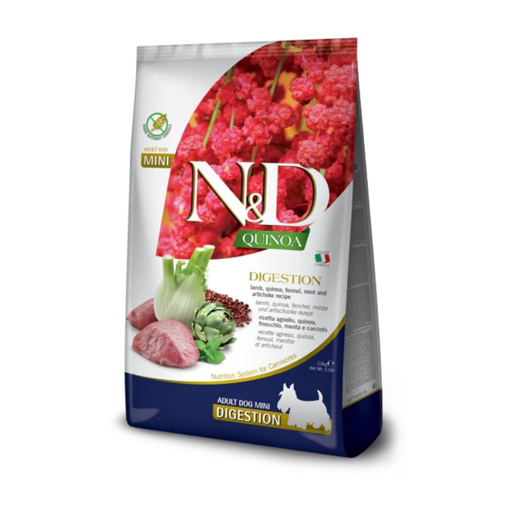 Farmina N&D Quinoa Functional Mini Breed Dog Food - Digestion Lamb