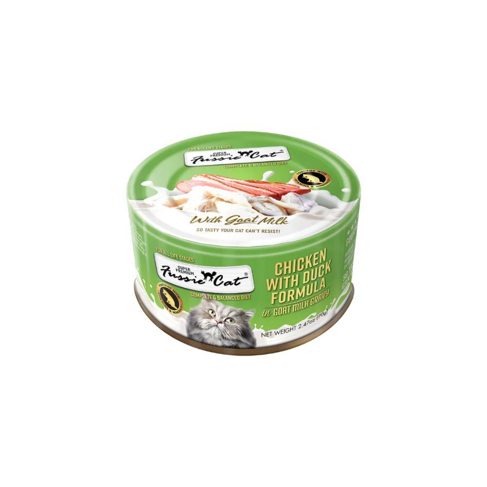 Fussie Cat Chicken with Duck in Goat Milk Gravy