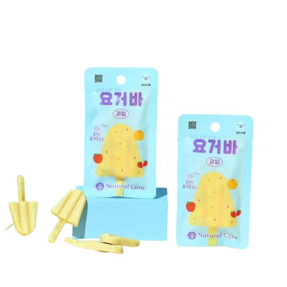 Natural Core 狗狗专用 奶酪芝士酸奶雪糕棒 芝士酸奶苹果草莓雪糕棒*2包