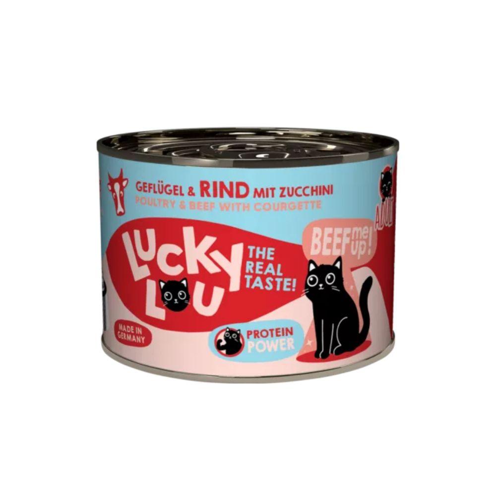 LuckyLou Poultry & Beef with Zucchini Cat Wet Food