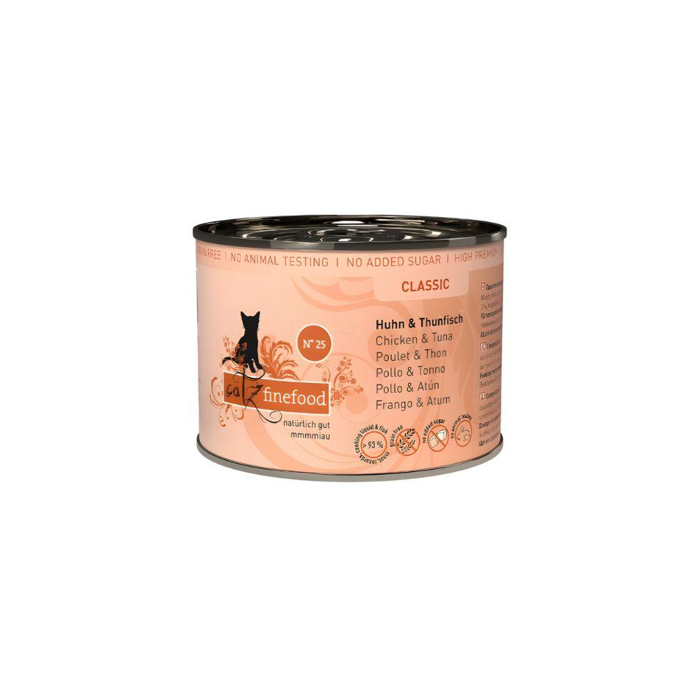 Catz Finefood Classic N °25 Chicken & Tuna Cat Wet Food