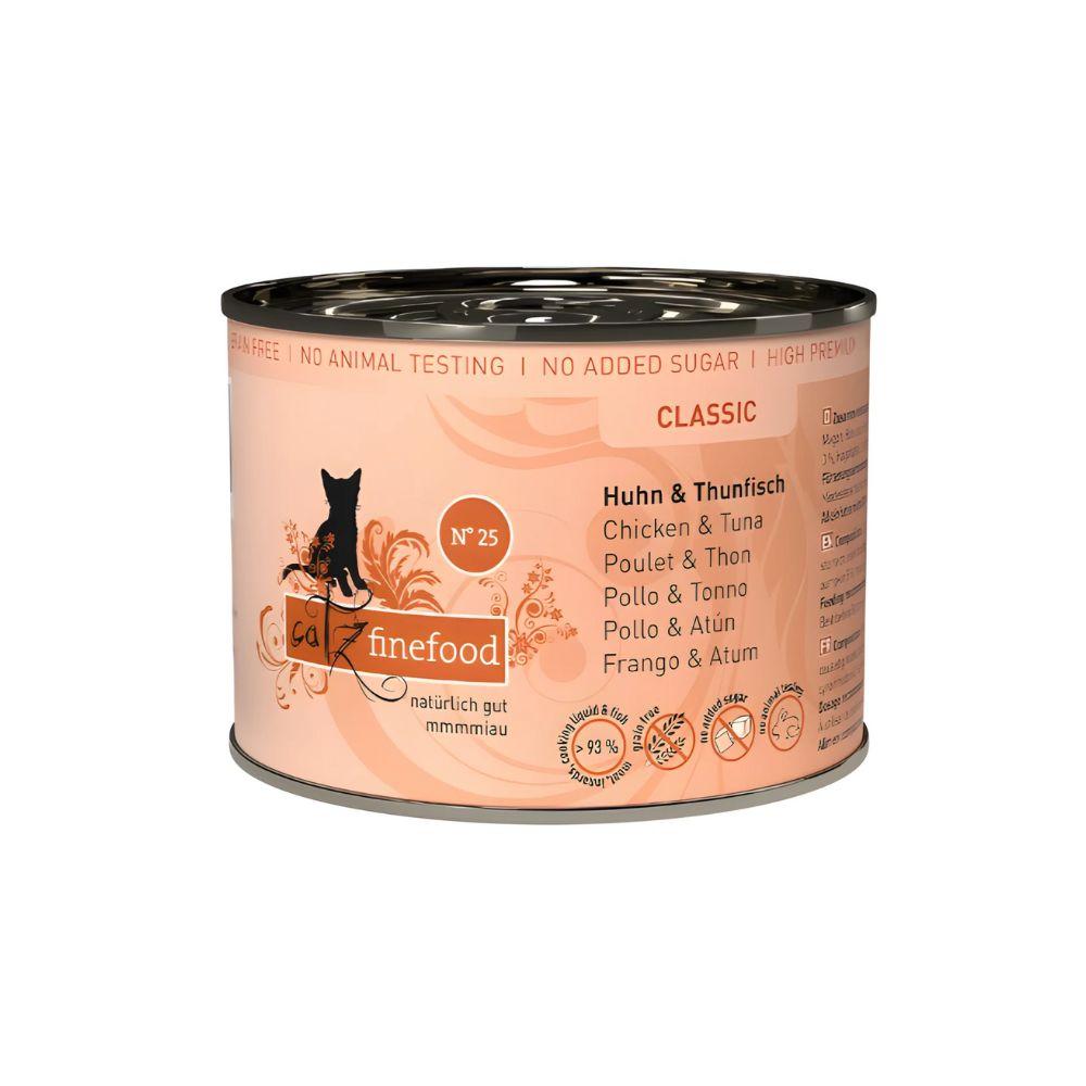 德国Catz凯资 猫咪主食肉罐肉 高含肉量 鸡肉吞拿鱼配方