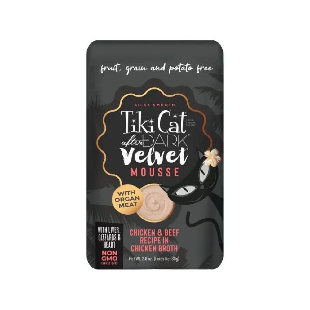 Tiki Cat After Dark Velvet Mousse - Chicken & Beef