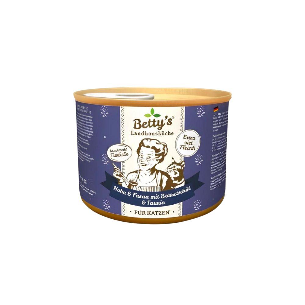 Betty's Country Kitchen Cat Wet Food - Chicken & Pheasant with Borage Oil