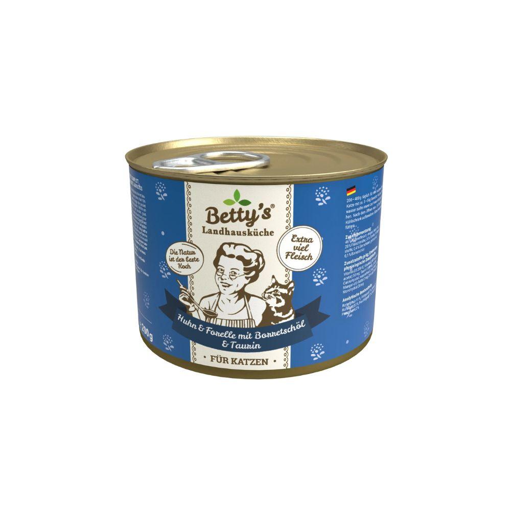 Betty's Country Kitchen Cat Wet Food - Chicken & Trout