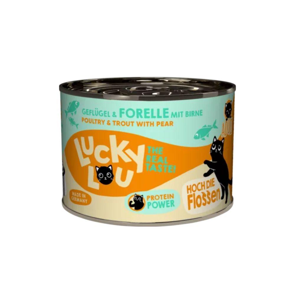 LuckyLou Poultry & Trout with Pear Cat Wet Food