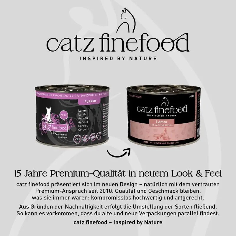 Catz Finefood Purrrr N °111 Pure Lamb Cat Wet Food