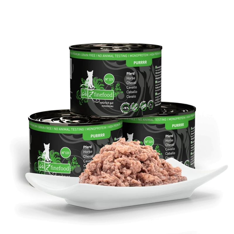 Catz Finefood Purrrr N °123 Pure Horse Cat Wet Food