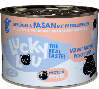 LuckyLou Poultry & Pheasant with Cranberries Cat Wet Food - Maokids Pet