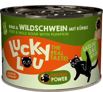 LuckyLou Beef & Wild Boar with Pumpkin - Maokids Pet