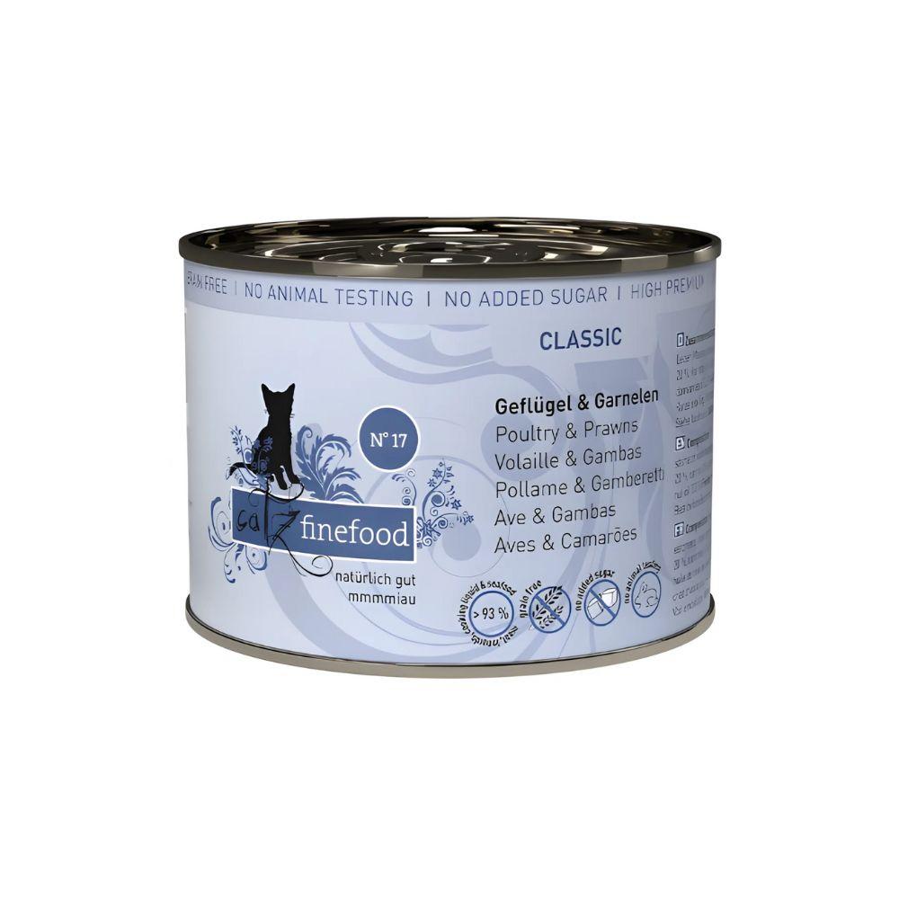 德国Catz凯资 猫咪主食肉罐肉 高含肉量 禽类虾肉配方