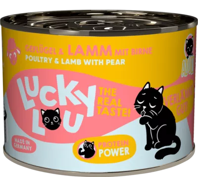 LuckyLou Poultry & Lamb with Pear Cat Wet Food - Maokids Pet