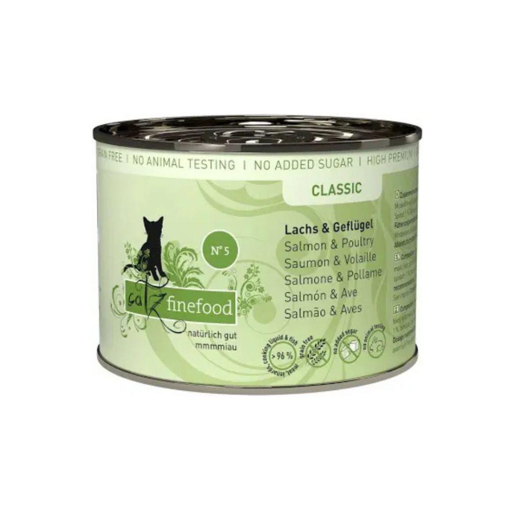 德国Catz凯资 猫咪主食肉罐肉 高含肉量 三文鱼禽类      