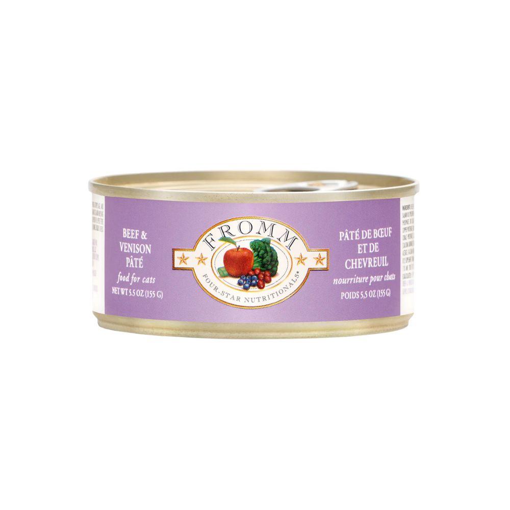 Fromm Four Star Wet Cat Food - Beef & Venison Pate