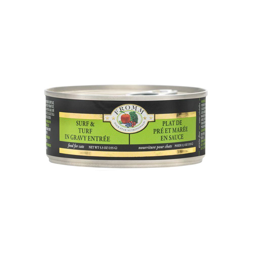 Fromm Shredded Wet Cat Food - Surf & Turf In Gravy Entree