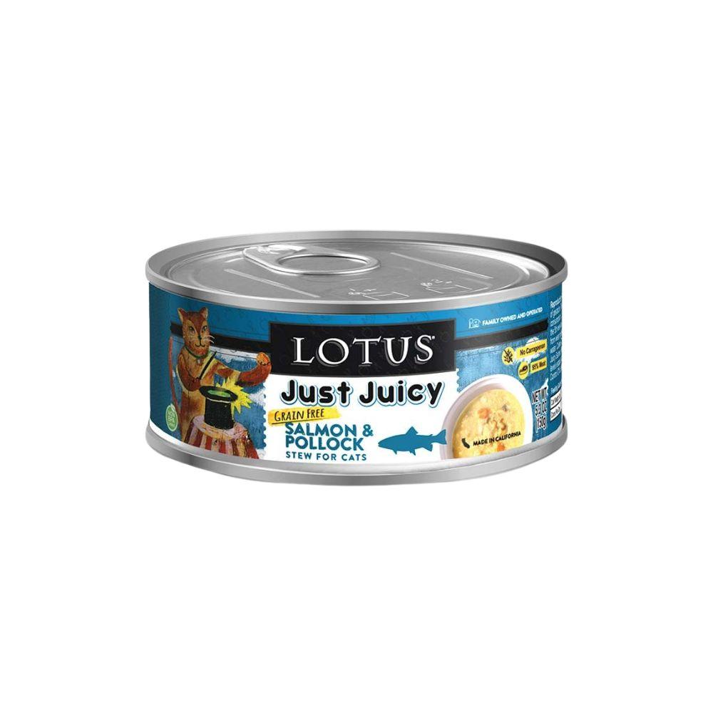 Lotus Just Juicy Cat Wet Food - Salmon & Pollock