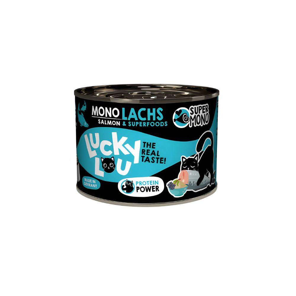 LuckyLou SuperMono Single Ingredient - Salmon with Elderberries & Brewer's Yeast