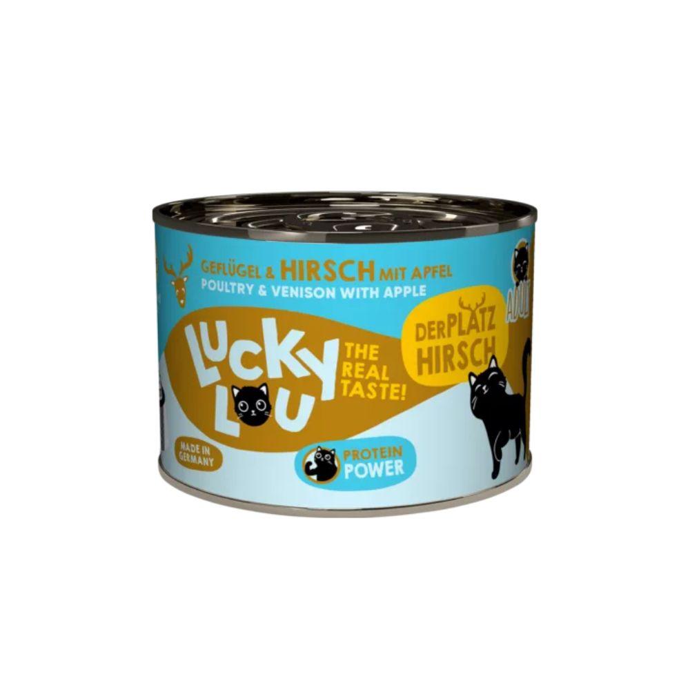 LuckyLou Poultry & Deer with Apple Cat Wet Food