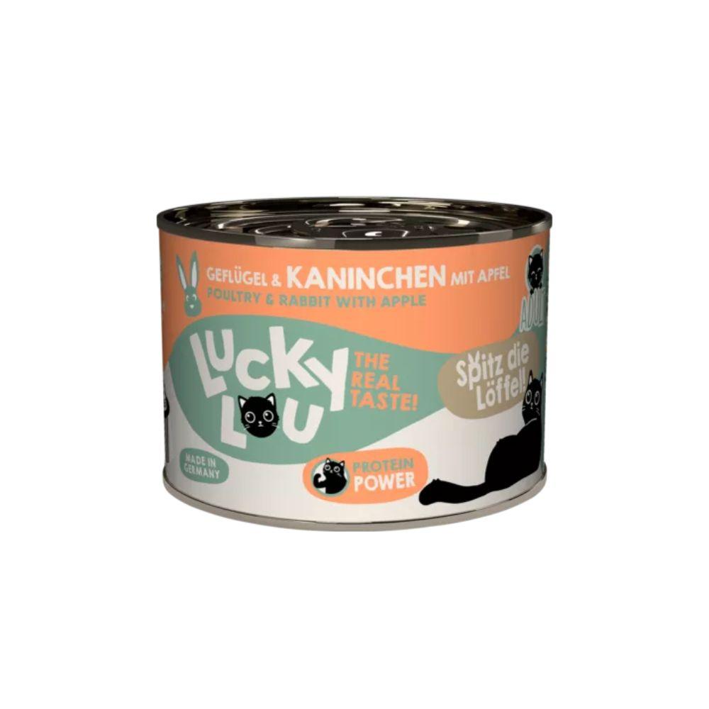 LuckyLou Poultry & Rabbit with Apple Cat Wet Food