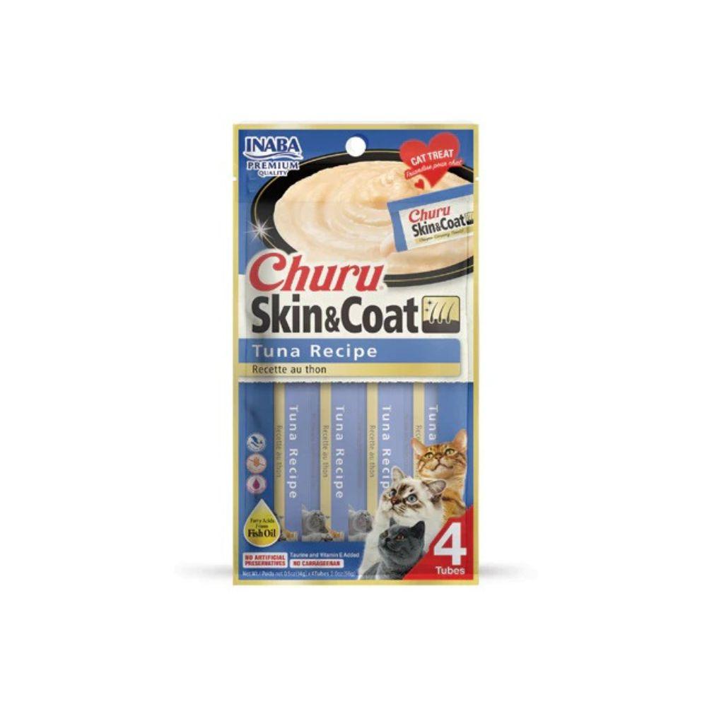 Inaba Churu Skin & Coat Cat Treat - Tuna Recipe
