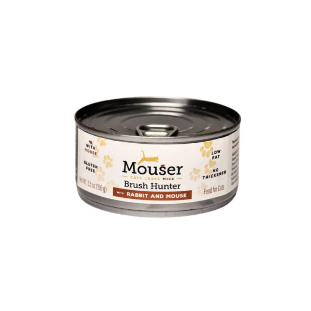 Mouser Brush Hunter Rabbit & Mouse Wet Cat Food