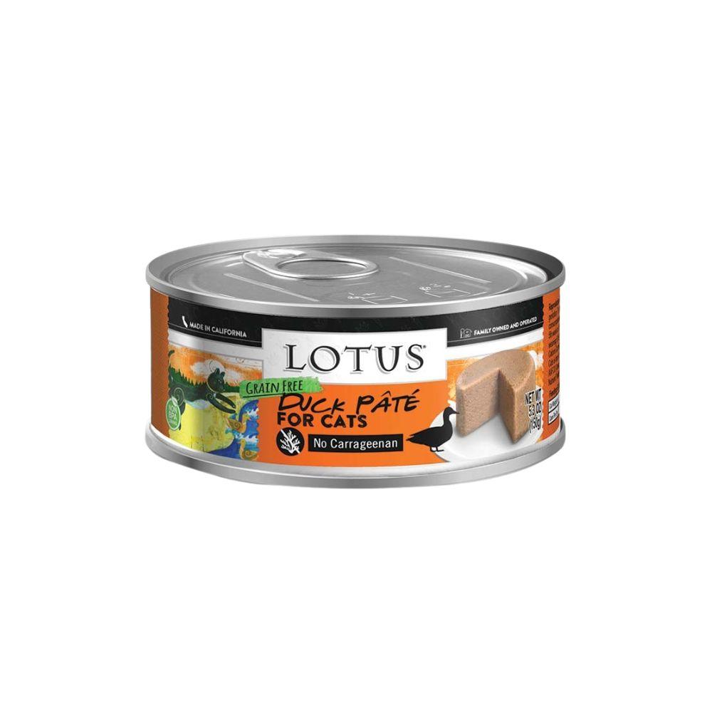 Lotus Grain Free Pate Cat Wet Food - Duck