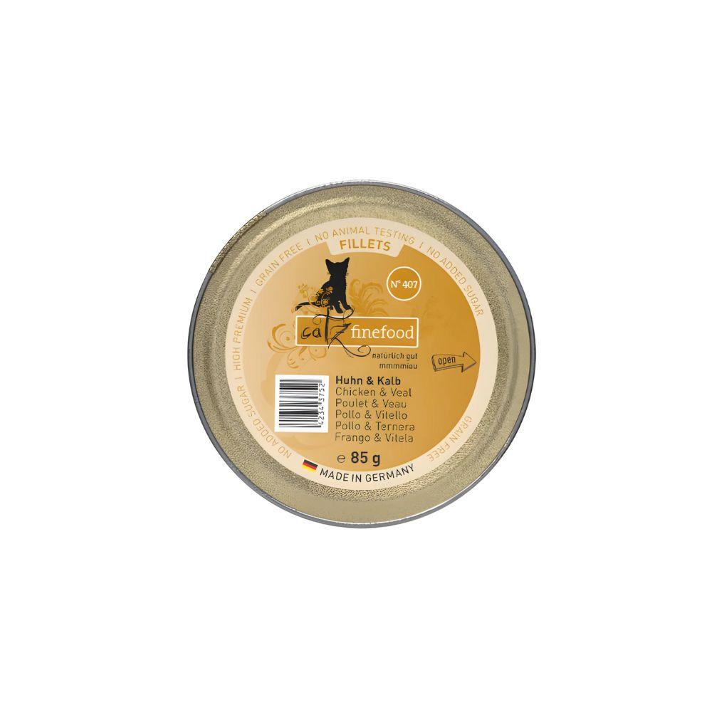 Catz Finefood Fillets N°407 Chicken & Veal Cat Wet Food