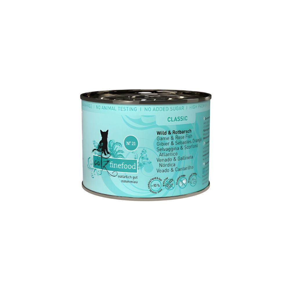 Catz Finefood Classic N °21 Venison & Redfish Cat Wet Food