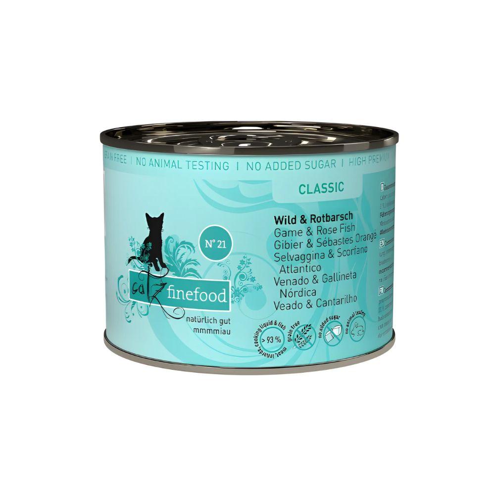 德国Catz凯资 猫咪主食肉罐肉 高含肉量 鹿肉红鱼配方