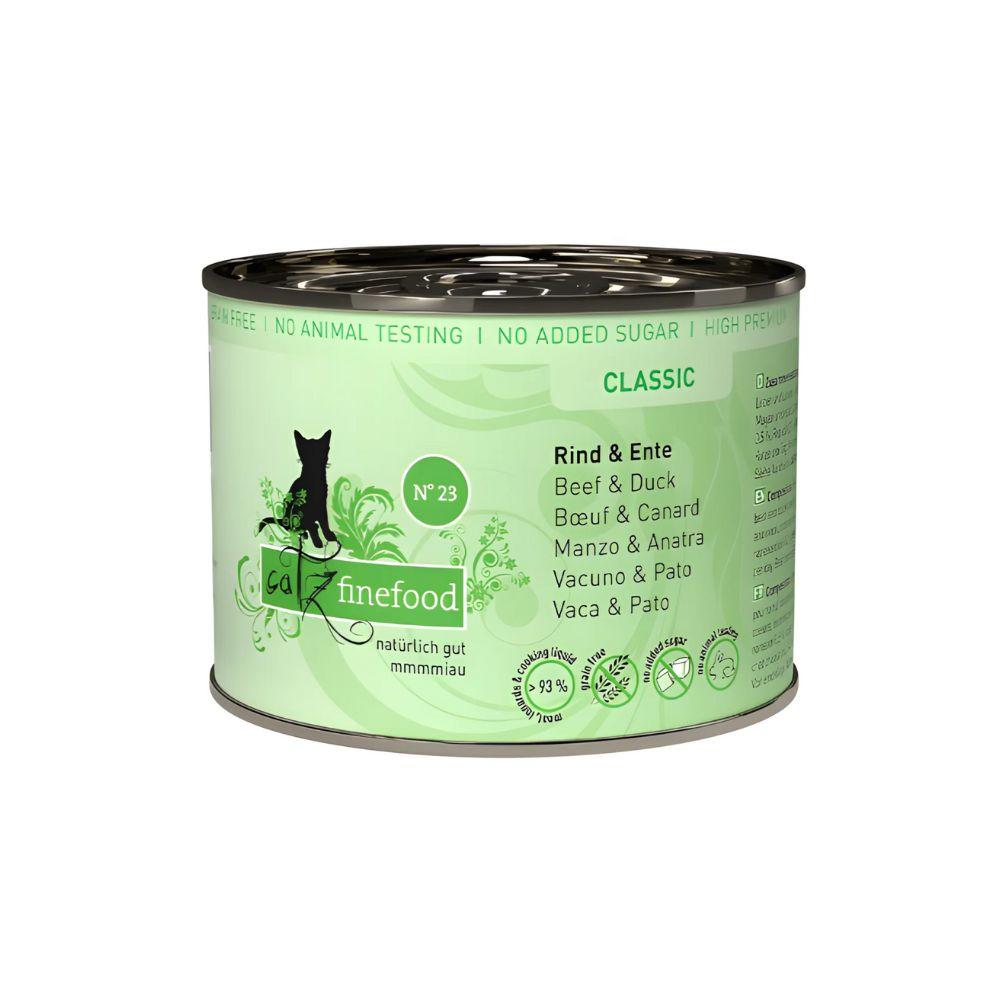 德国Catz凯资 猫咪主食肉罐肉 高含肉量 牛肉鸭肉配方