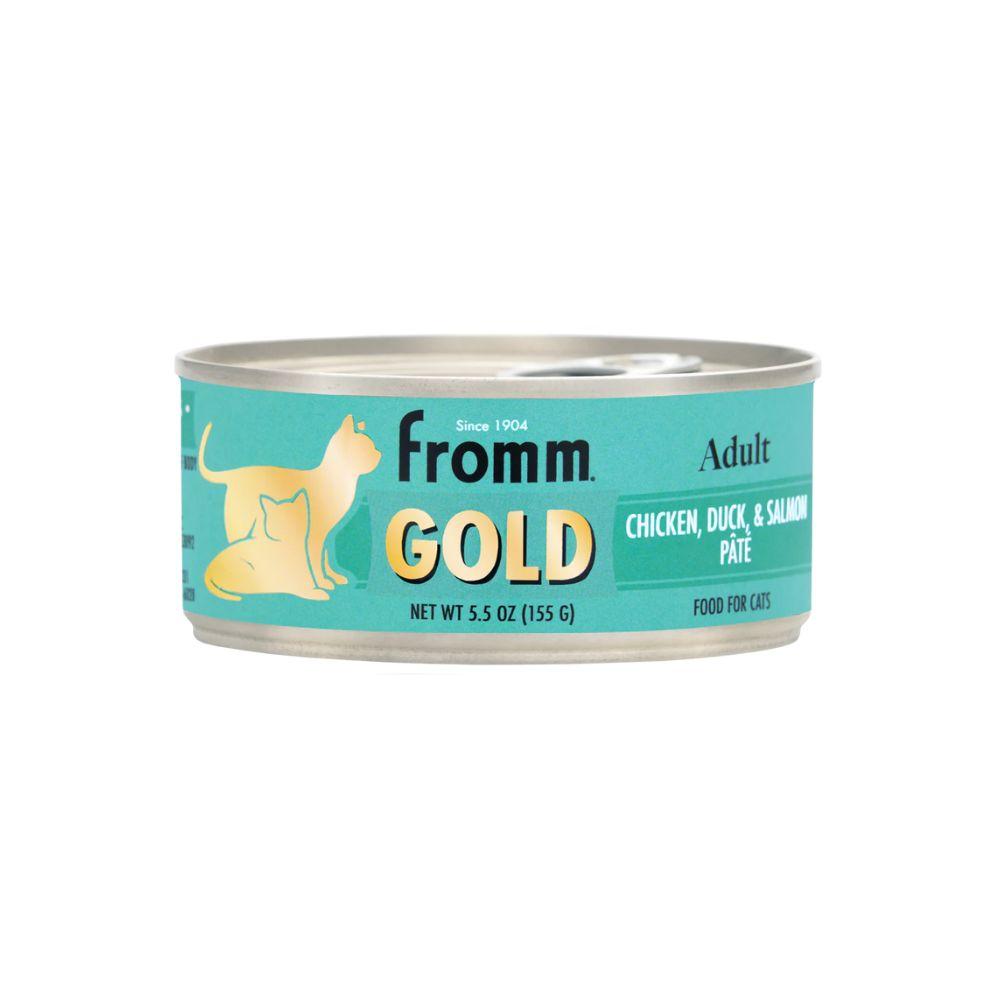 Fromm Gold Wet Cat Food - Chicken, Duck & Salmon Pate