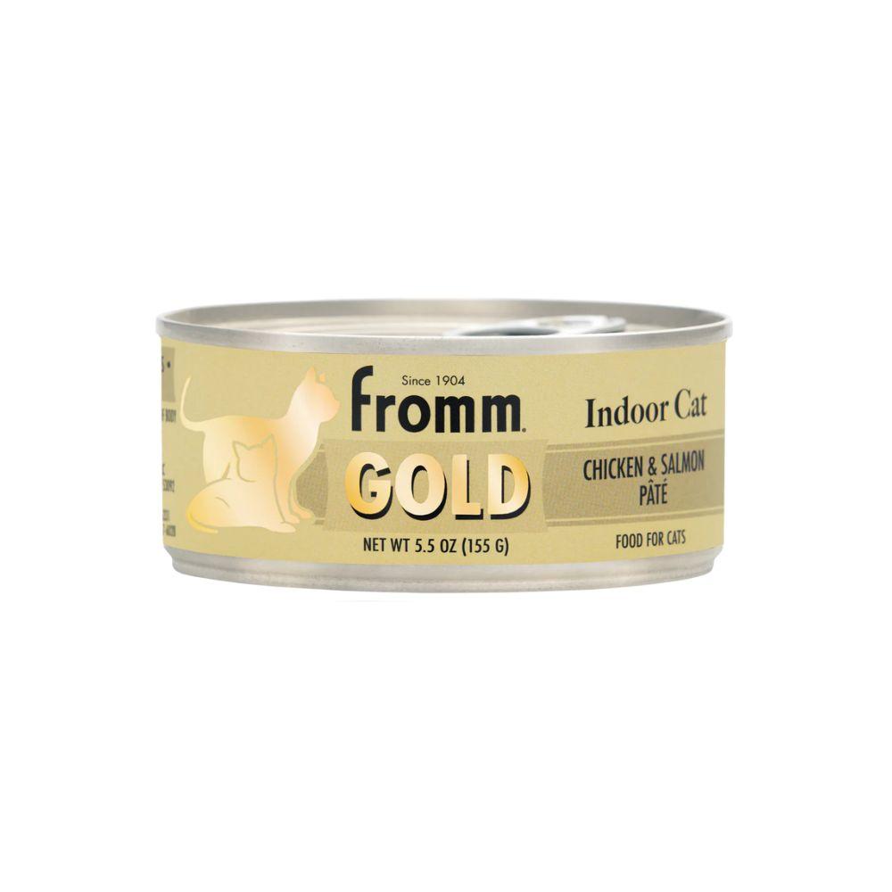 Fromm Gold Wet Indoor Cat Food - Chicken & Salmon Pate