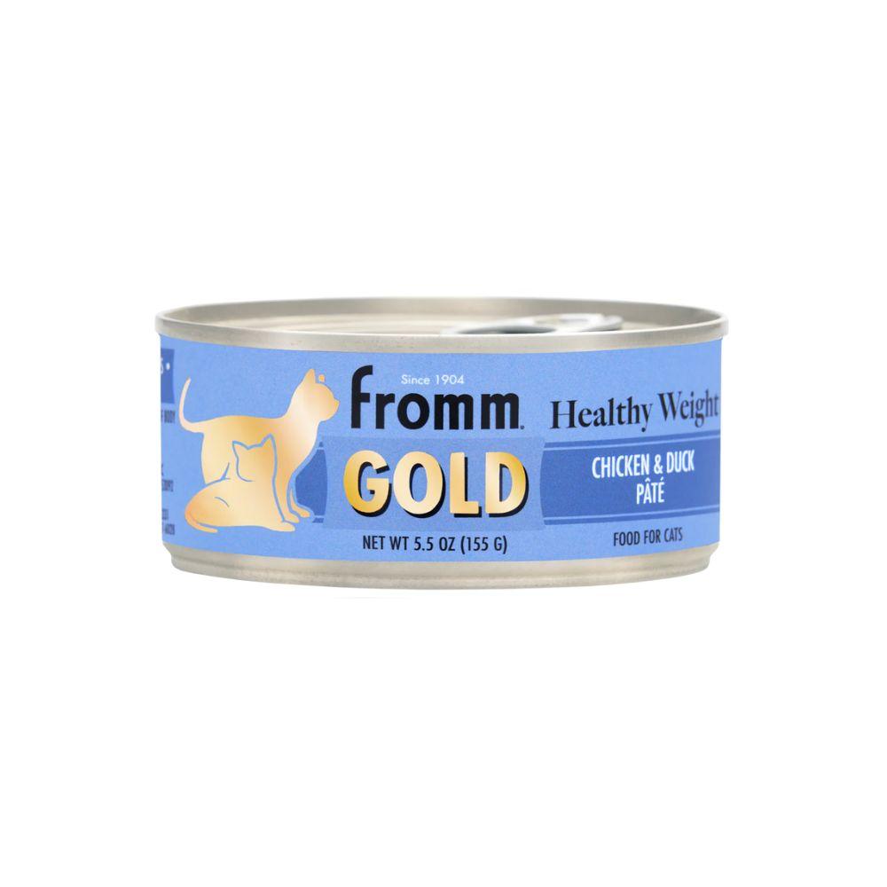 Fromm Gold Wet Cat Food - Healthy Weight Chicken & Duck Pate