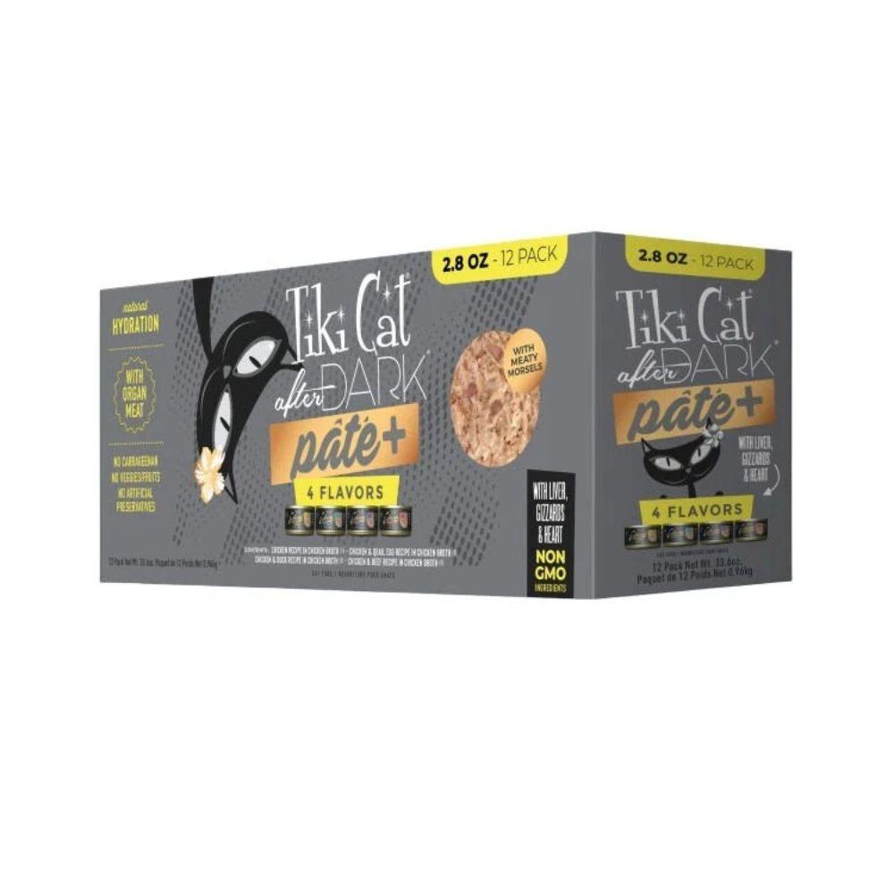 Tiki Cat After Dark Pate+ Wet Cat Food - Variety Pack