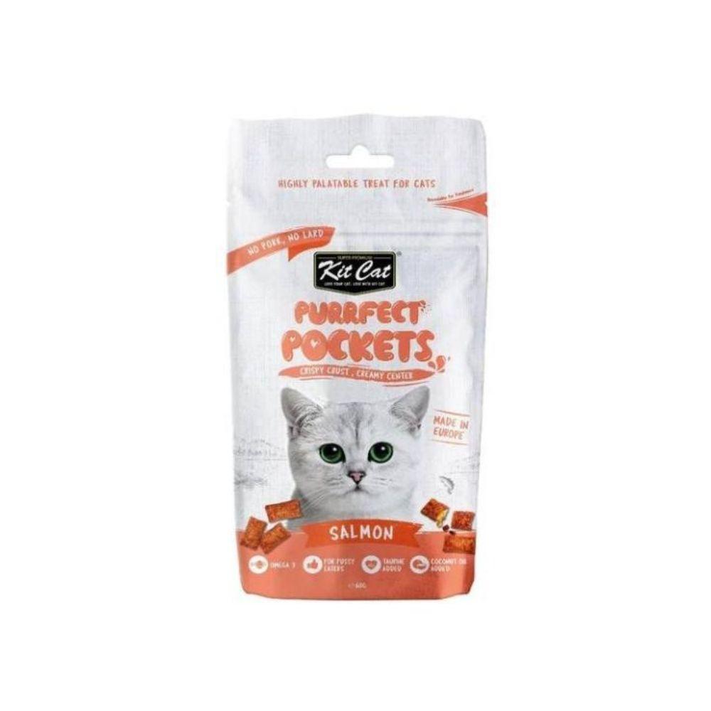 Kit Cat Purrfect Pockets Salmon Cat Treat