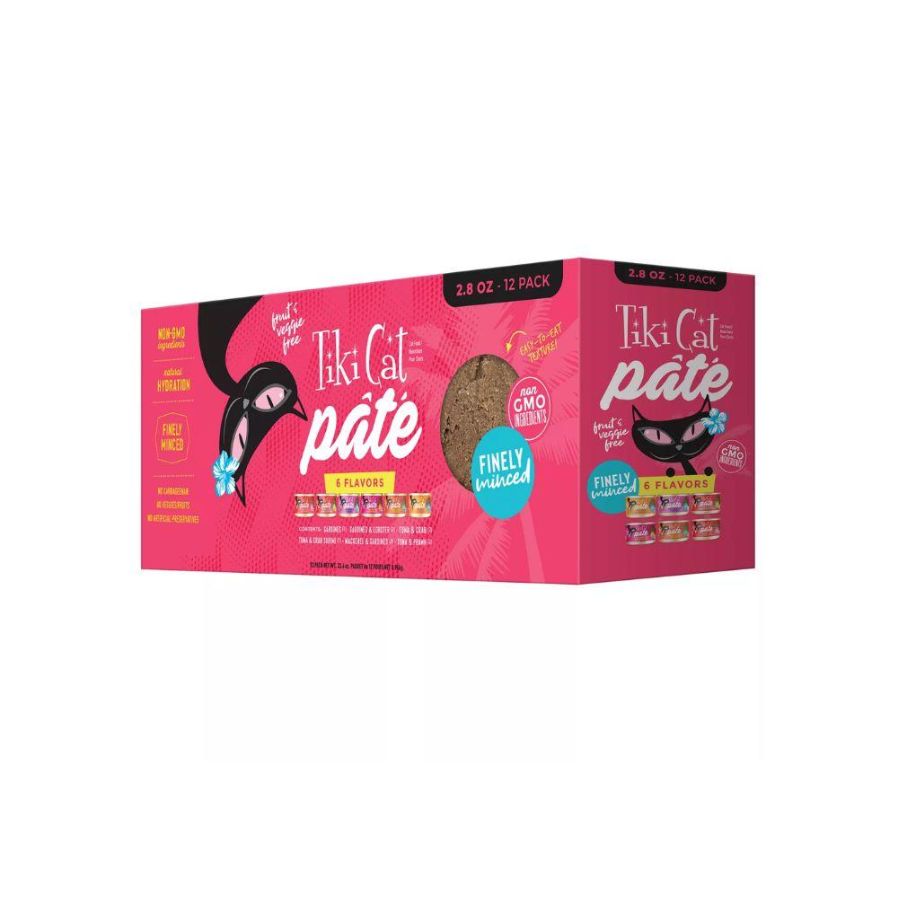 Tiki Cat Grill Pate Wet Cat Food - Variety Pack