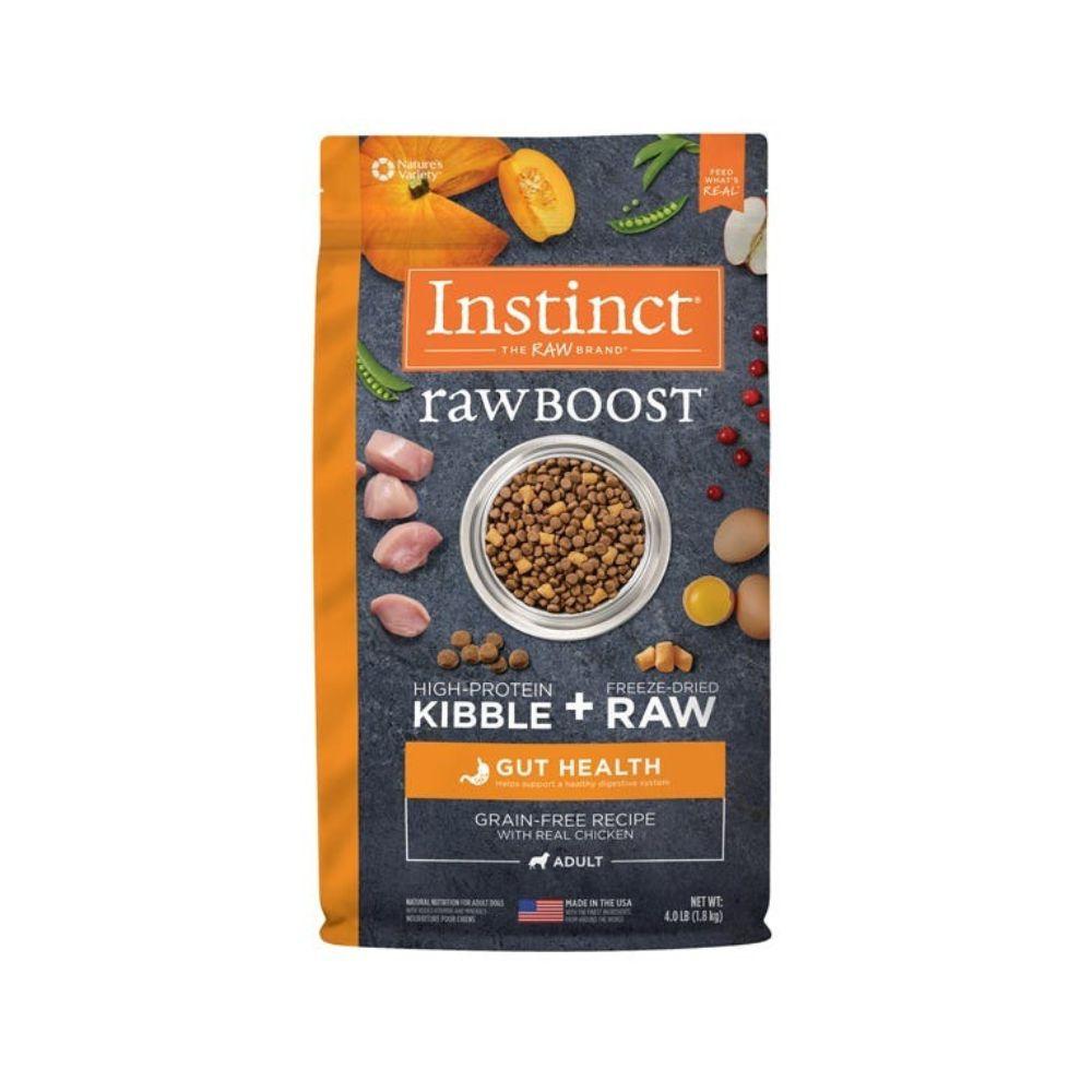 Instinct Raw Boost Grain-Free Recipe with Real Chicken for Gut Health Dog Food