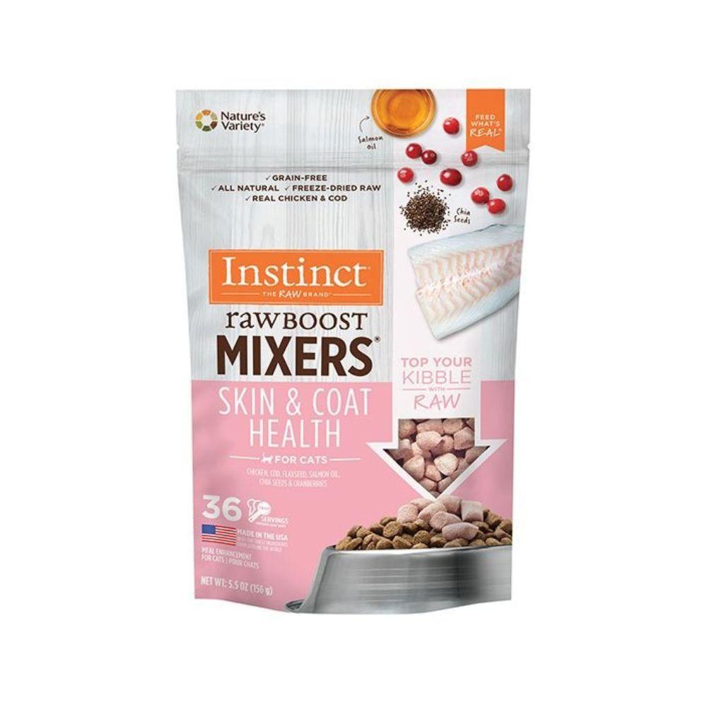Instinct Raw Boost Mixers Grain Free Skin And Coat Health Cat